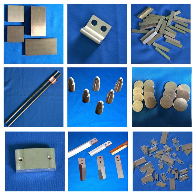 Electrodos de soldadura de plata de la aleación del tungsteno para PCD/el contacto eléctrico