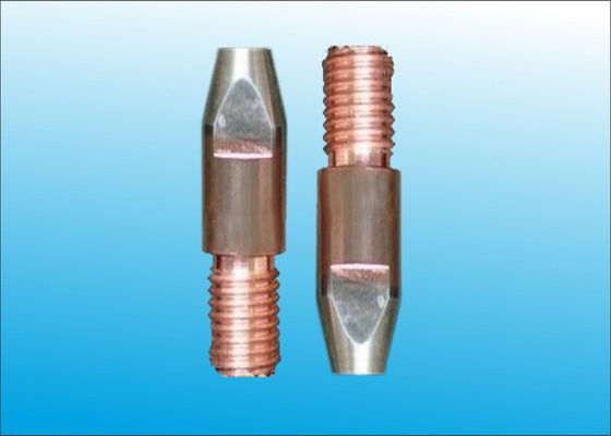 China Electrodos de soldadura del tungsteno del cobre del arco sumergido que sueldan con autógena extremidades del contacto proveedor