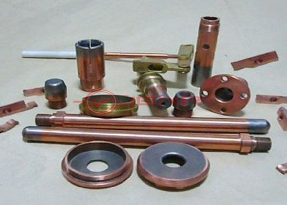 Contacto de cobre a prueba de calor del interruptor del cobre del tungsteno del disipador de calor del electrodo de la aleación del tungsteno proveedor