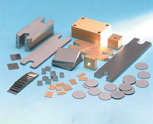 Embase de IC del disipador de calor de cobre del tungsteno con alta conductividad termal proveedor